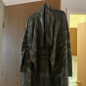 Aeropostale Camouflage Cardigan